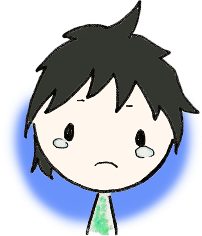 後悔イラスト