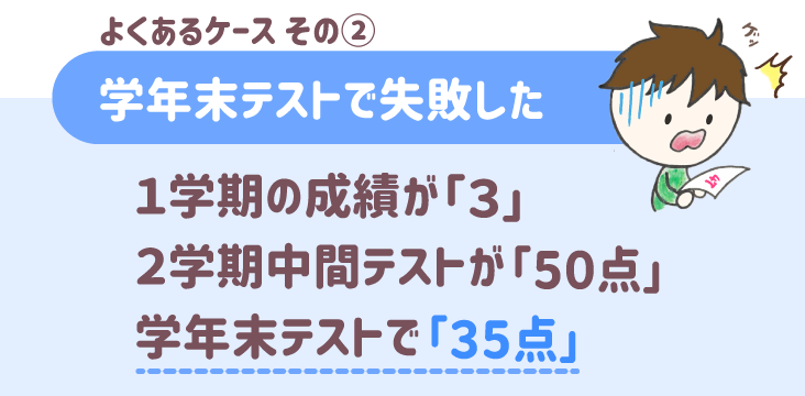 失敗したケース