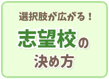 志望校の決め方
