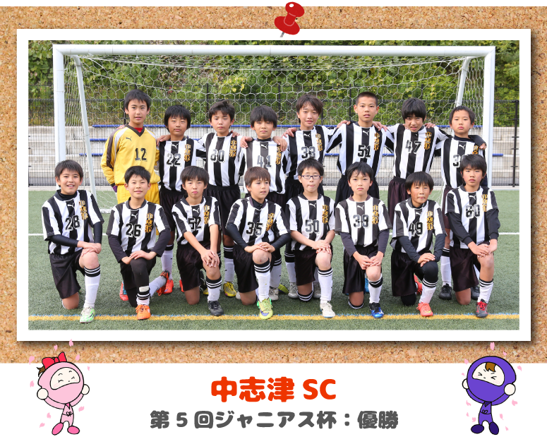 中志津SC 第5回ジャニアス杯　優勝