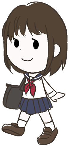 模試に向かう中学生