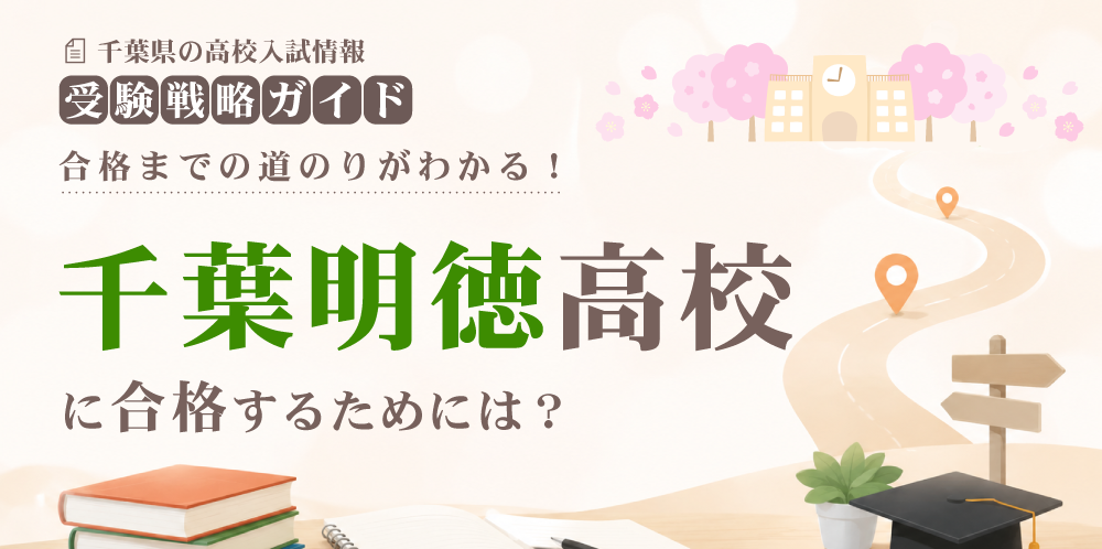 千葉明徳高校に合格するには？