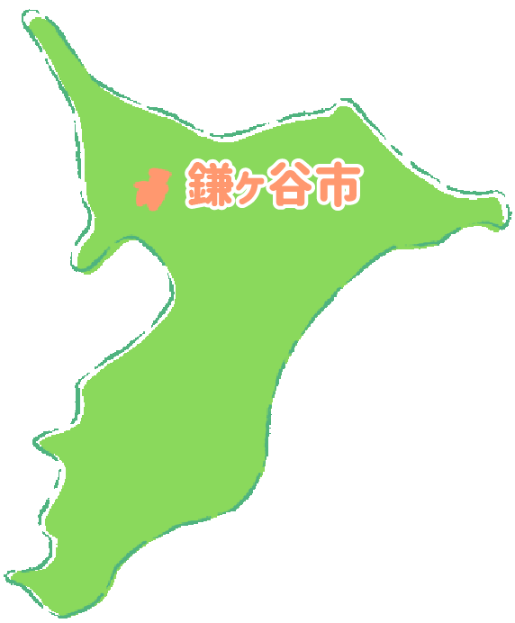 鎌ヶ谷市のマップ